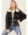 Image #1 - Free People Women's Ariel Cozy Denim Bomber Jacket , , hi-res