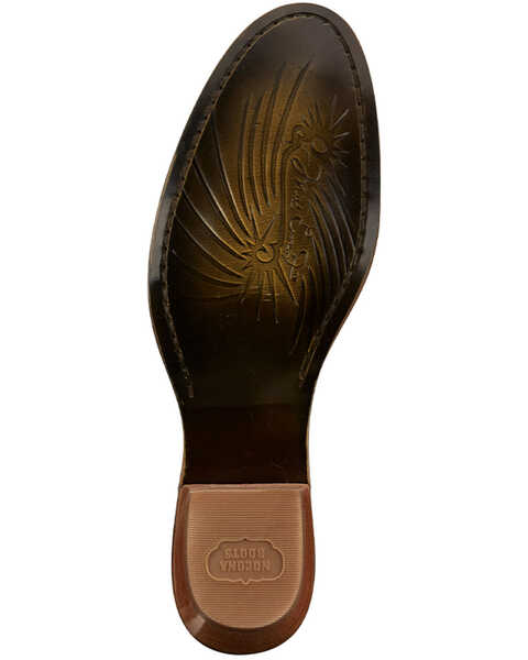 Image #7 - Nocona Women's Eva Short Western Boots - Round Toe, Brown, hi-res