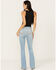 Image #3 - Idyllwind Women's Rebel Kinsdale Light Wash Mid Rise Bootcut Jeans, Light Wash, hi-res