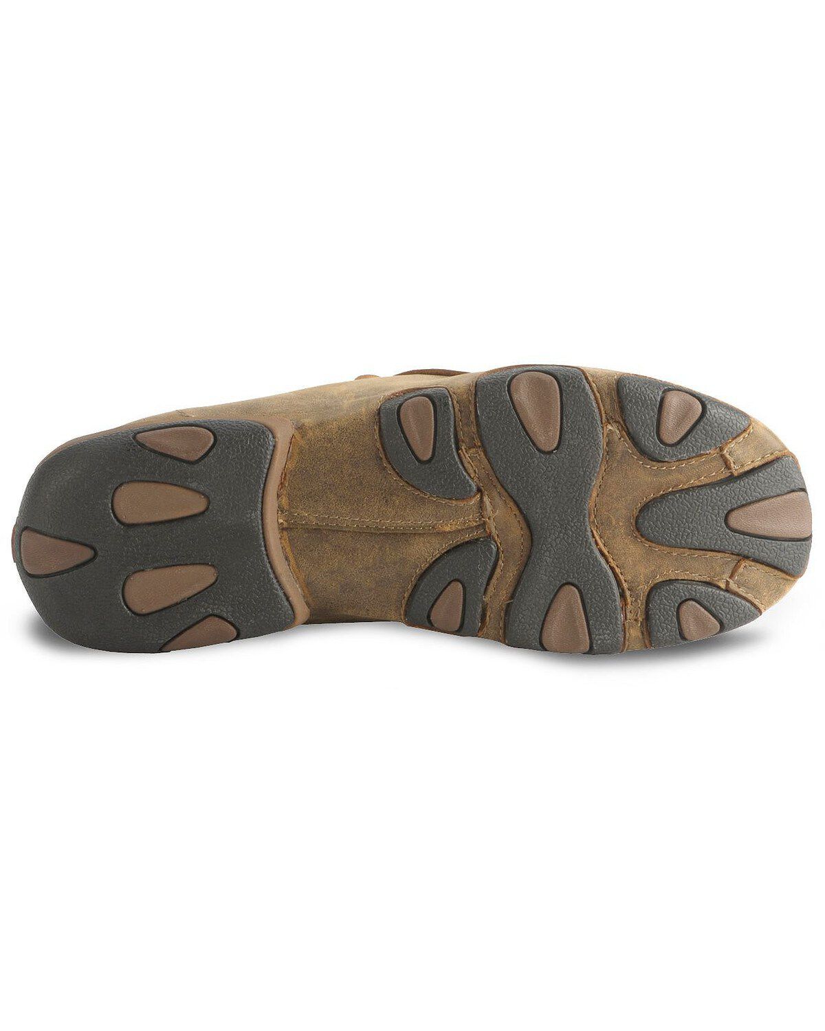 Image #11 - Twisted X Bomber Leather Lace-Up Driving Moccasins, Distressed, hi-res