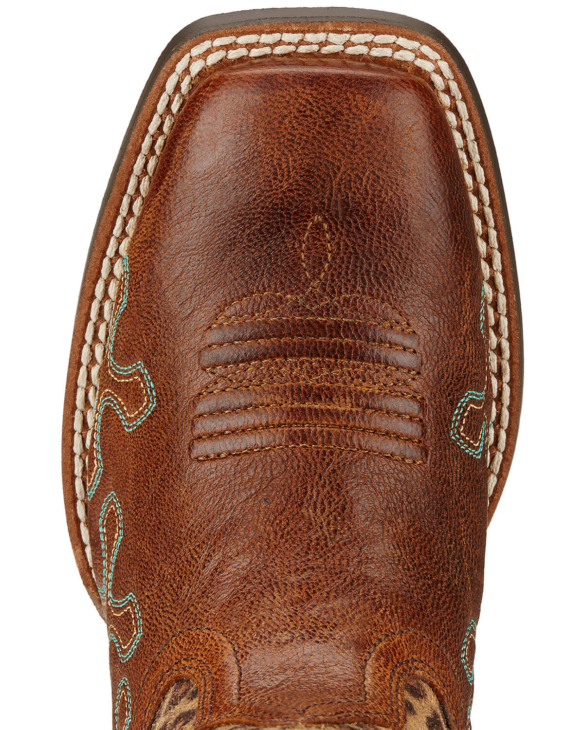 Image #4 - Ariat Girls' Crossroads Cowgirl Boots - Square Toe, , hi-res