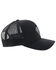 Image #4 - Hooey Women's Rope Like A Girl Diamond Patch Trucker Cap, Black, hi-res