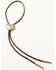 Image #1 - Shyanne Women's Strawberry Skies Braided Heart Bolo Tie, Brown, hi-res