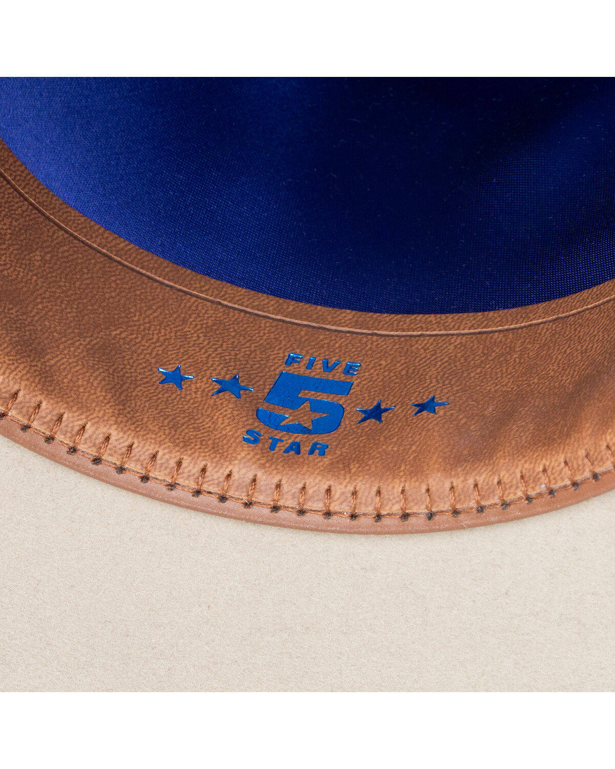 Image #5 - Resistol Five Star Felt Cowboy Hat, Silver Belly, hi-res