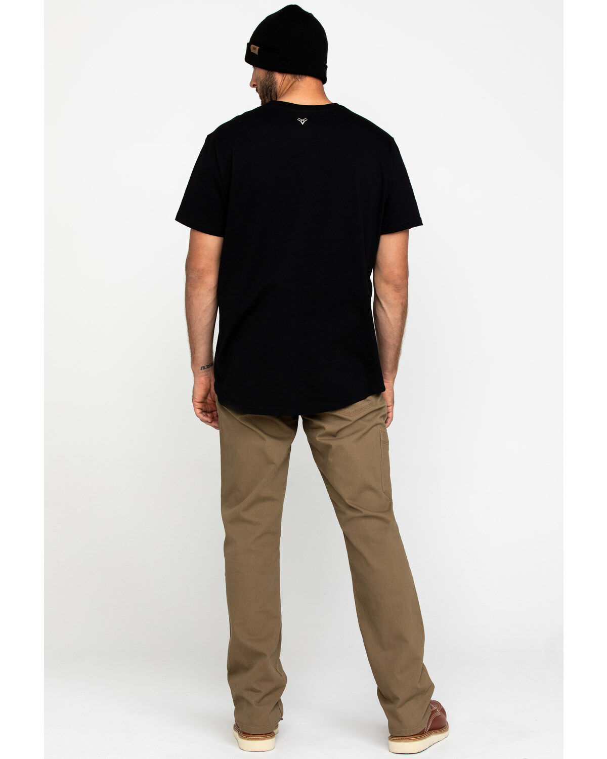Image #5 - Ariat Men's Khaki Rebar M4 Made Tough Durastretch Straight Leg Work Pants, Beige/khaki, hi-res