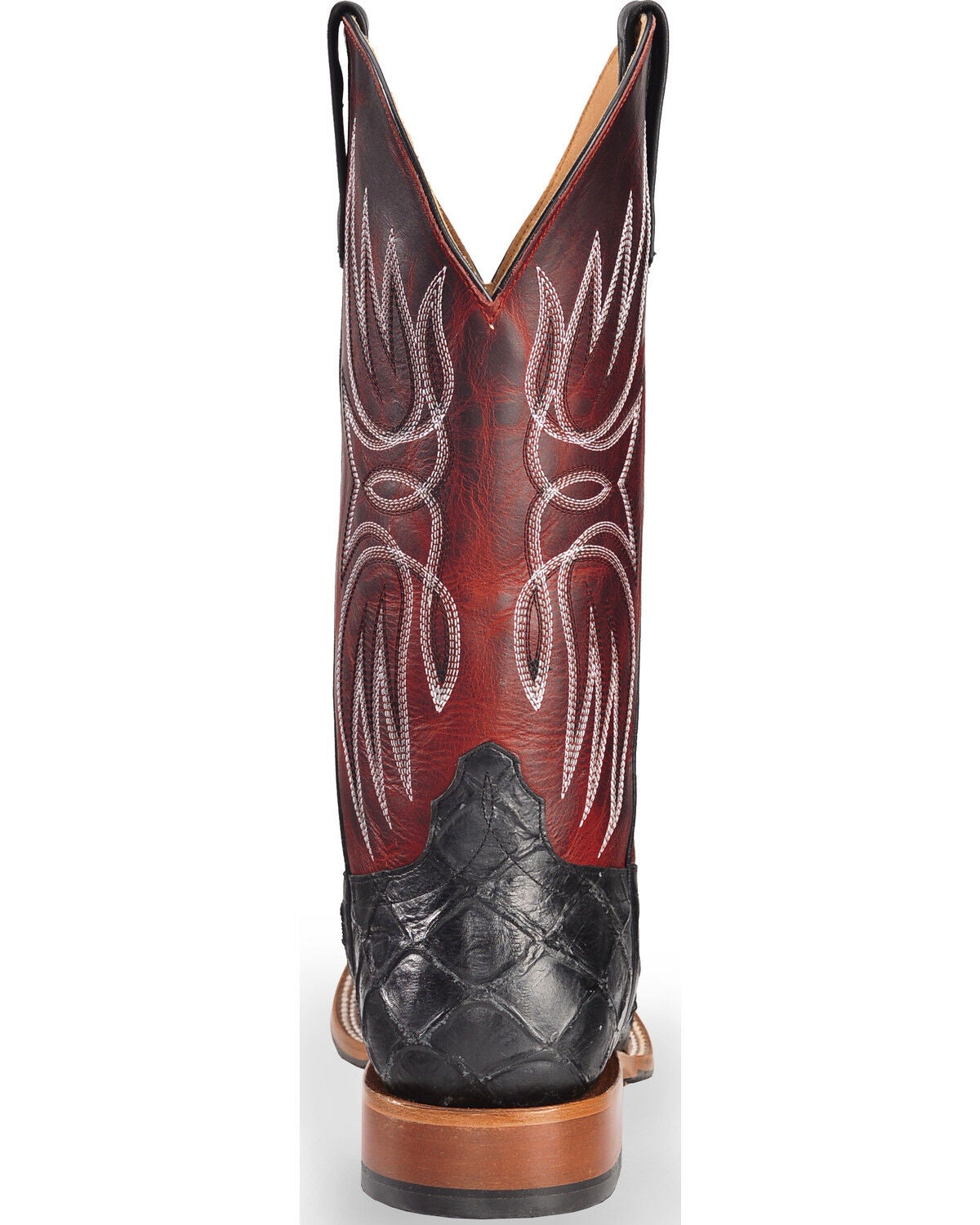 Image #7 - Horse Power Men's Red Apple Blackened Filet Of Fish Boots - Square Toe, , hi-res
