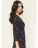 Image #2 - Idyllwind Women's Partner DItsy Floral Print Long Sleeve Midi Dress, Indigo, hi-res