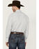 Image #4 - George Strait by Wrangler Men's Diamond Geo Print Long Sleeve Snap Stretch Western Shirt, White, hi-res