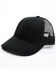 Image #1 - Boot Barn Men's Embroidered Logo Ball Cap, Black, hi-res