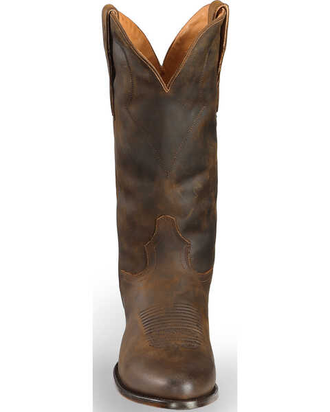Image #4 - El Dorado Men's Handmade Roper Boots - Medium Toe, , hi-res