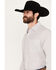 Image #2 - Resistol Men's Baker Plaid Print Long Sleeve Button Down Western Shirt, Brown/blue, hi-res