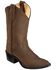 Cody James Boys' Distressed Western Boots - Pointed Toe, , hi-res