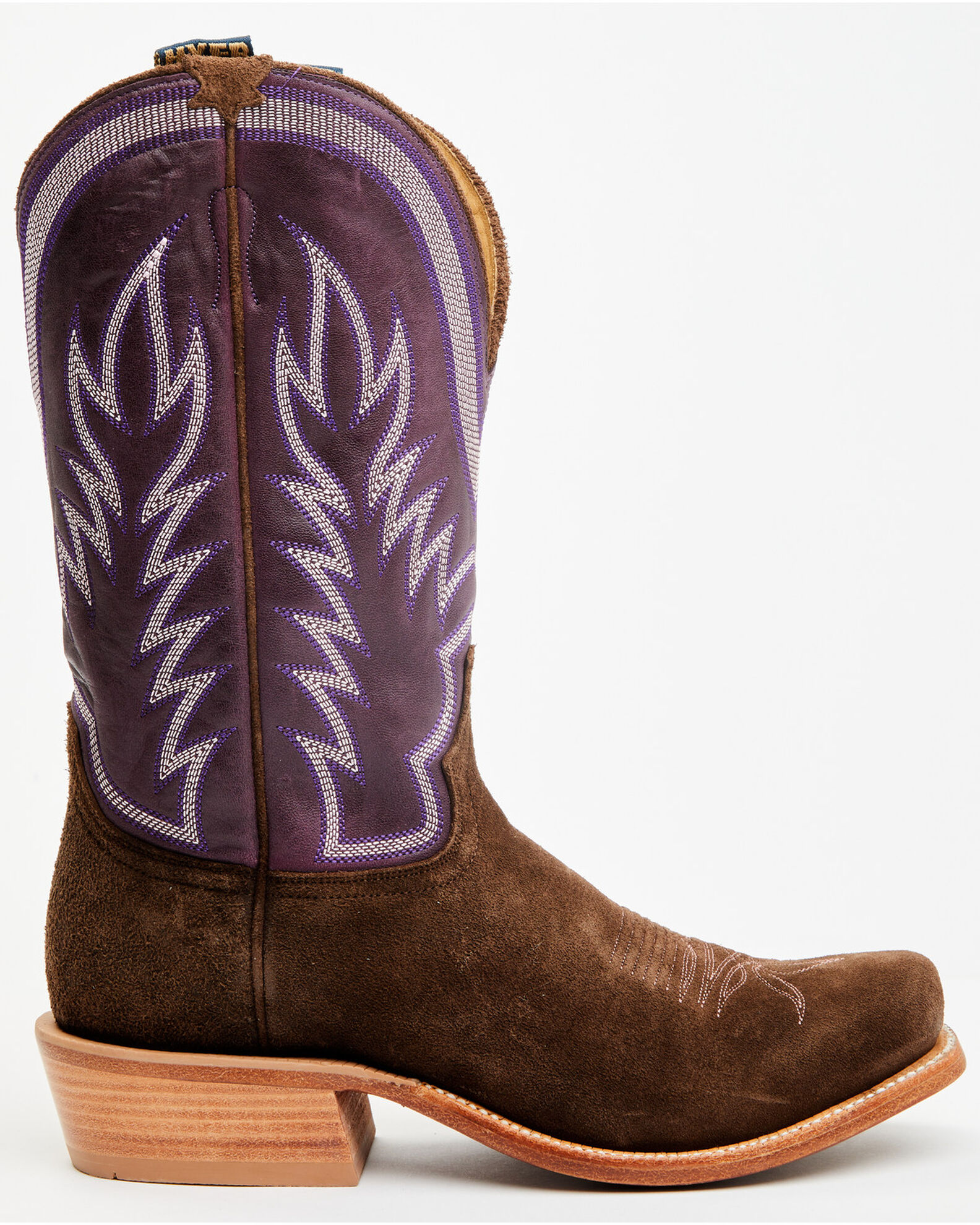 Hyer Men s Culver Roughout Western Boots Square Toe Boot Barn