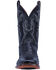 Dan Post Men's Kingsly Exotic Caiman Western Boots - Broad Square Toe, Black, hi-res
