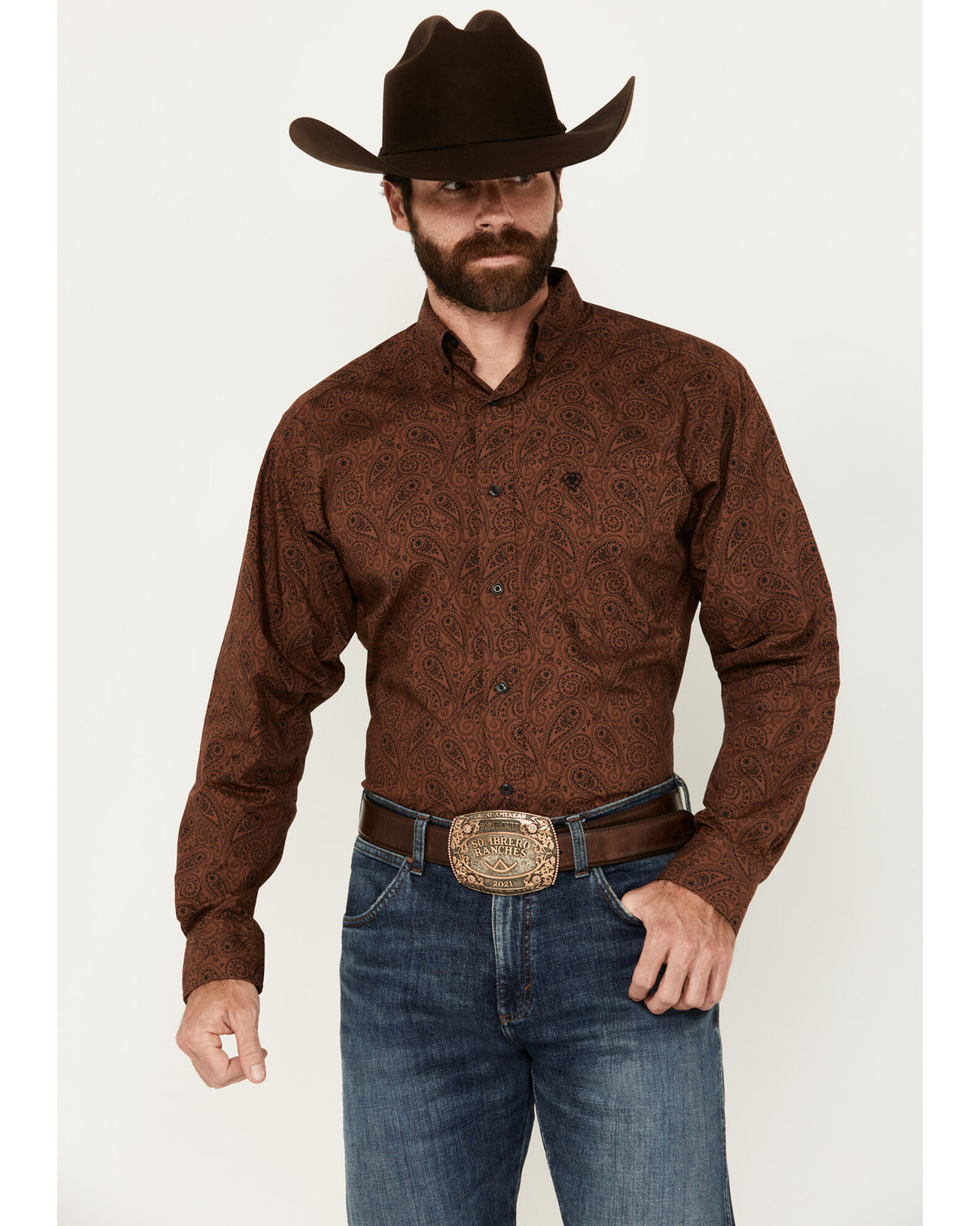 Ariat paisley shirt online