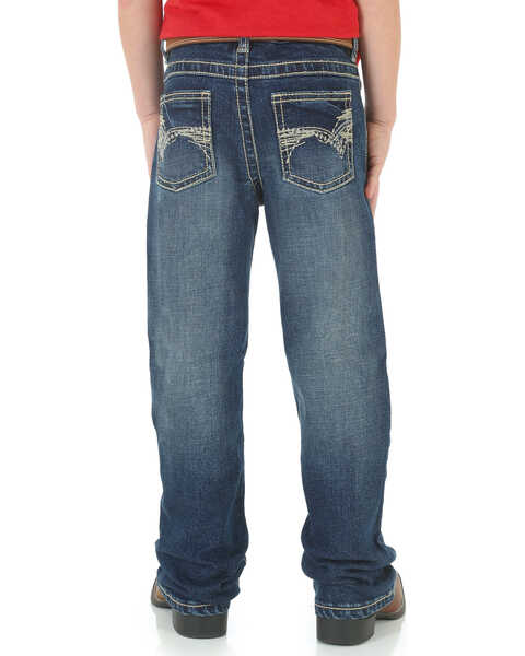 Wrangler Boy's 20X Vintage No. 42 Boot Cut Jeans, Blue, hi-res