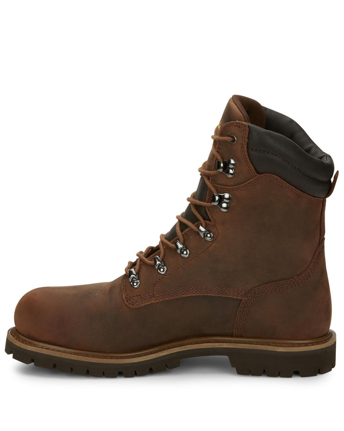 Image #3 - Chippewa Men's Heavy Duty Steel Toe Work Boots, Bark, hi-res