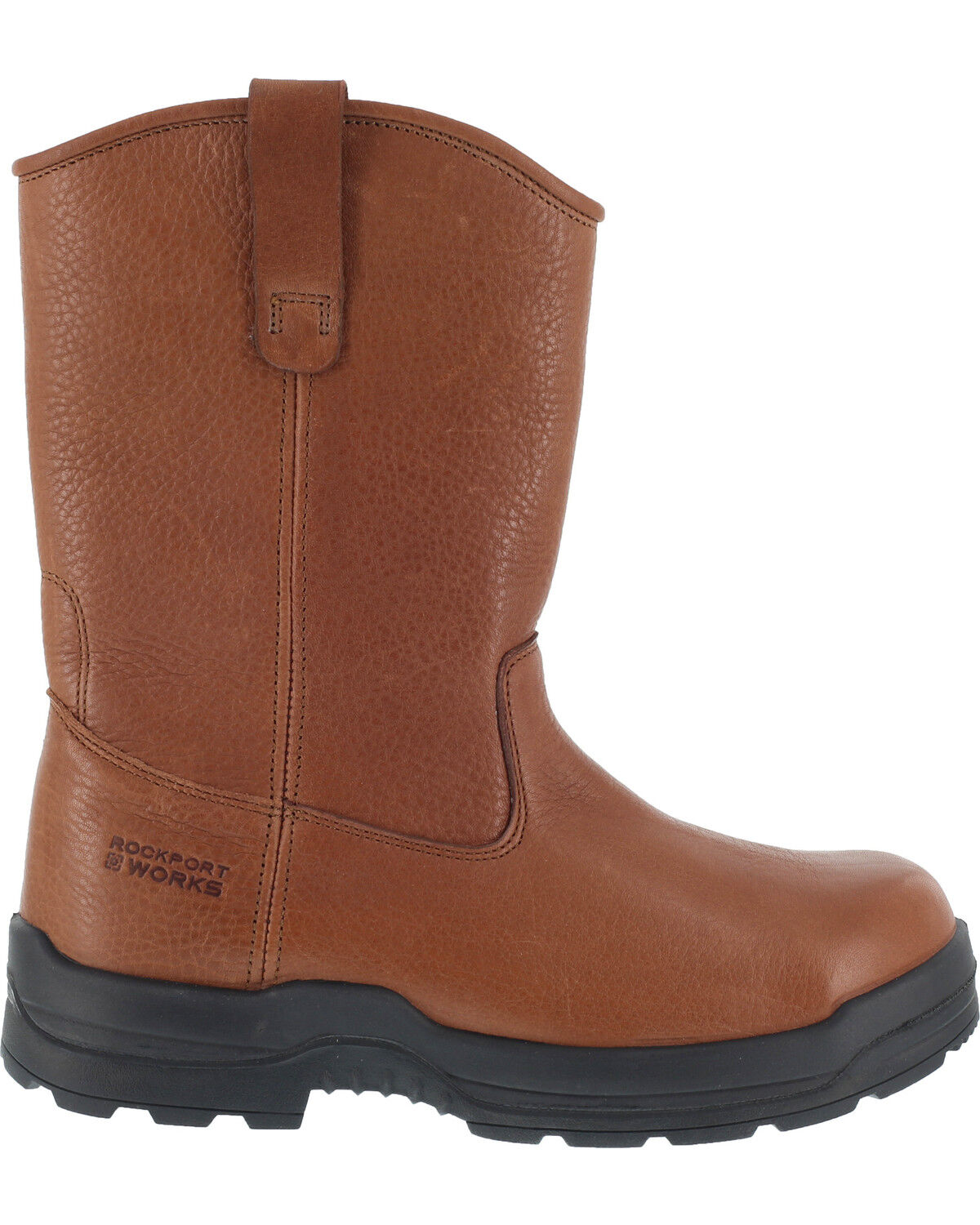 rockport steel toe work boots