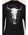Image #4 - RANK 45&reg; Men's Barbed Wire Steerhead Long Sleeve Graphic T-Shirt, Black, hi-res