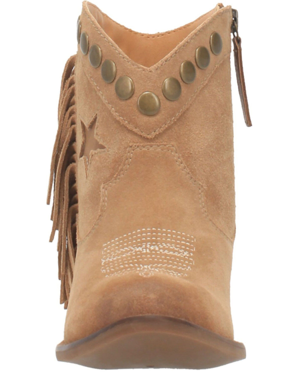 Image #5 - Dingo Women's Lonestar Fashion Booties - Round Toe, Natural, hi-res
