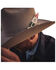 Image #3 - Montana Silversmiths Men's Mexico Flag Hat Feather, Silver, hi-res