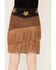 Image #4 - Vocal Women's Star Fringe Skirt, Black, hi-res