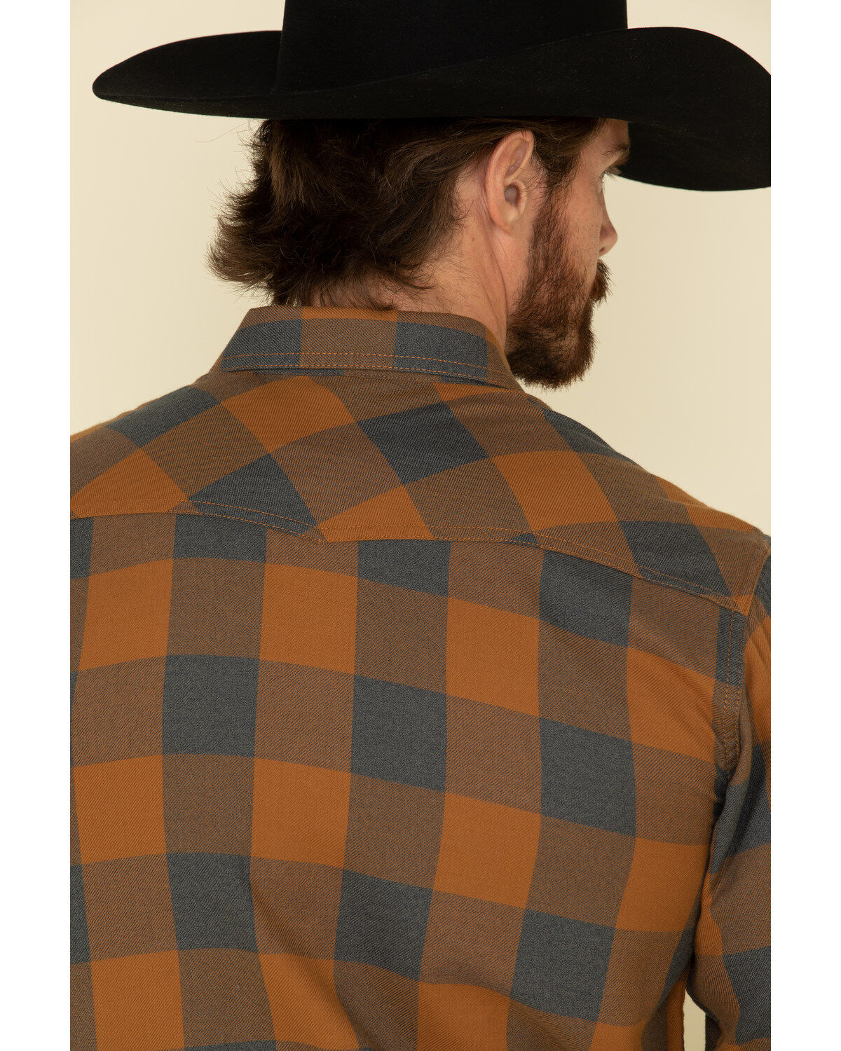 Image #5 - Ariat Men's Hayward Retro Large Plaid Long Sleeve Western Shirt, , hi-res