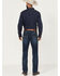 Image #3 - RANK 45® Men's Coyote Wash Ambush Slim Straight Durable Stretch Denim Jeans, Dark Wash, hi-res