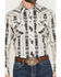 Image #3 - Rock & Roll Denim Men's Southwestern Stripe Print Long Sleeve Snap Stretch Western Shirt, Black, hi-res