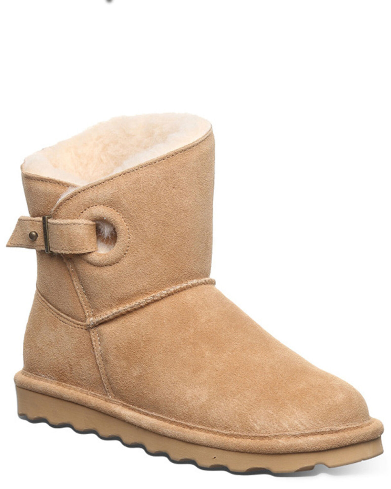 Tan bearpaw boots top
