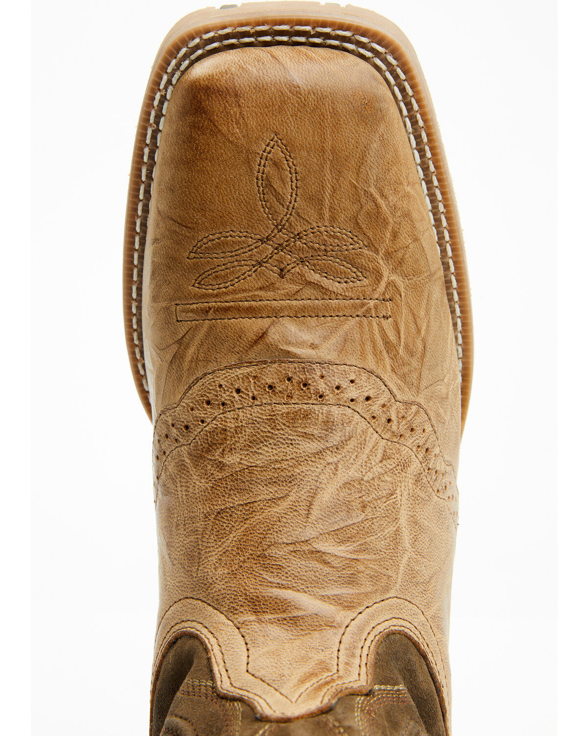 Image #6 - Laredo Men's 11" Jennings Western Boots - Broad Square Toe, Sand, hi-res