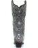 Corral Women's Glitter Inlay Western Boots, Black Distressed, hi-res