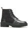Image #2 - Harley Davidson Women's Valene Canvas 5" Lace-Up Moto Boots - Round Toe, Black, hi-res