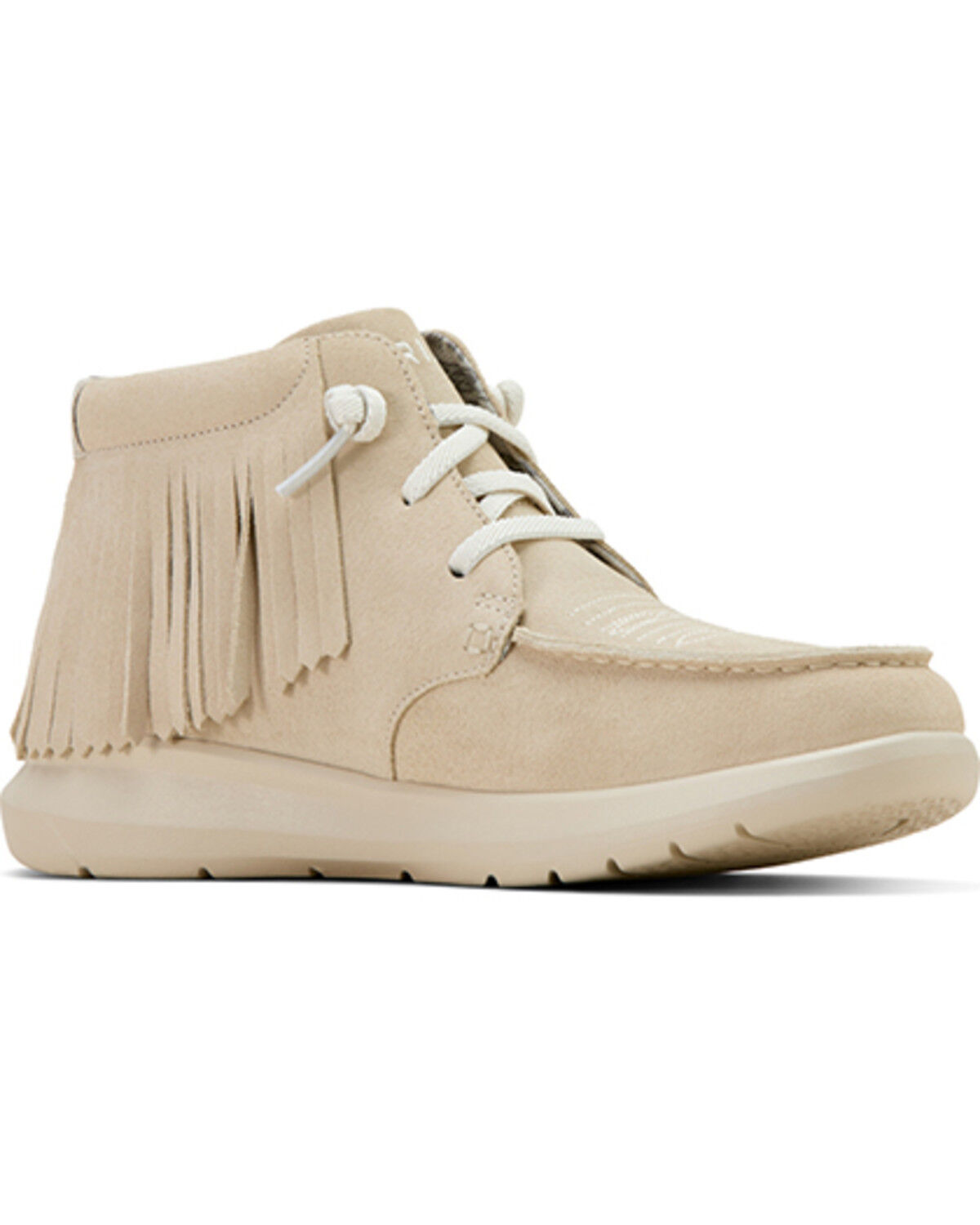 Image #1 - Ariat Women's Hilo High Top Fringe Casual Shoes - Moc Toe, , hi-res
