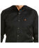 Image #2 - Ariat Men's Solid Twill Fitted Long Sleeve Button-Down Western Shirt, Black, hi-res