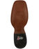 Image #6 - Justin Men's Jackpot Western Boots - Broad Square Toe, Brown, hi-res