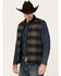 Image #2 - Brothers and Sons Men's Rudd Reversible Puffer Vest, Dark Grey, hi-res