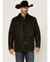 Image #1 - Cody James Men's Road Dust Washed Oil Skin Long Jacket, Brown, hi-res