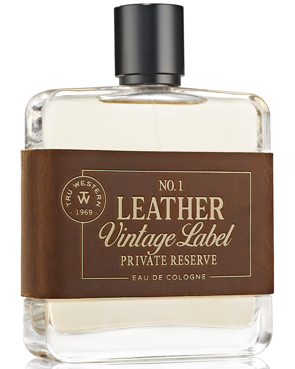 Image #3 - Tru Fragrances Men's No. 1 Leather Vintage Label Private Reserve Eau de Cologne, No Color, hi-res
