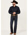 Image #1 - Cody James Men's Night Hawk Wash Wyatt Slim Bootcut Stretch Denim Jeans, Dark Wash, hi-res