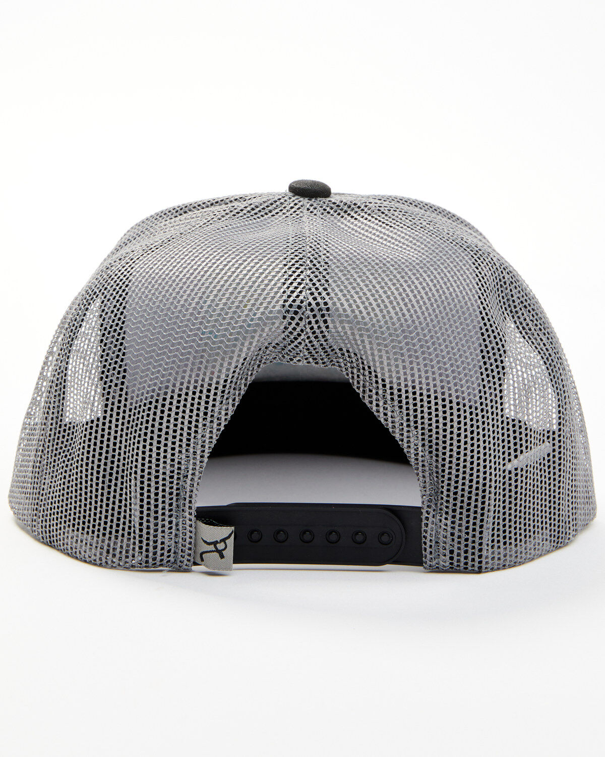 Image #3 - RopeSmart Men's Monochrome Ranch Life Trucker Cap, Black, hi-res