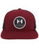 Image #5 - Hooey Men's Plow Trucker Cap, Maroon, hi-res