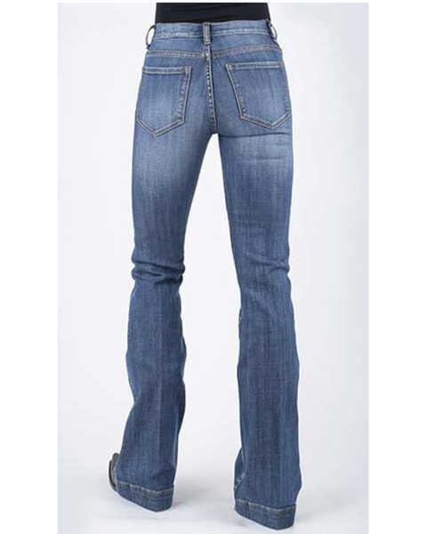 Stetson Women's 921 High Waist Flare Jeans , Blue