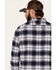 Image #5 - Flag & Anthem Men's Hanston Large Plaid Long Sleeve Flannel Shirt, Navy, hi-res