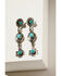 Image #2 - Broken Arrow Jewelry Women's Thunderbird Earrings, Silver, hi-res