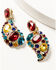 Image #2 - Boot Barn X Understated Leather Stone Paisley Earrings, Multi, hi-res