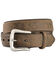 Nocona Men's Overlay Leather Western Belt, Med Brown, hi-res