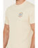 Brixton Men's Oath V Short Sleeve Graphic T-Shirt, Cream, hi-res