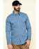 Image #1 - Rock & Roll Denim Men's FR Printed Medallion Twill Long Sleeve Work Shirt - Big , , hi-res