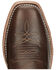 Image #6 - Justin Women's Mayberry Umber Western Boots - Square Toe, Dark Brown, hi-res